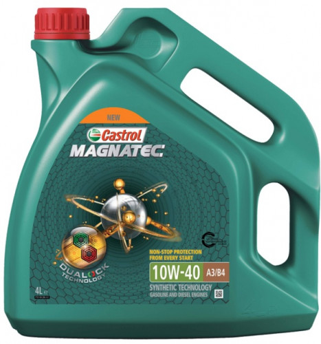 CASTROL 15CA24 Масло моторное полусинтетическое Magnatec A3B4 10W-40 4L