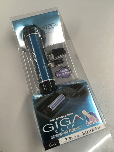 EIKOSHA G-51 Ароматизатор GIGA Clip SQUASH