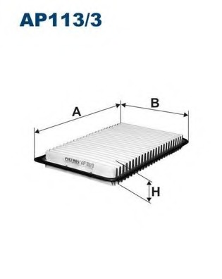 FILTRON AP113/3 Фильтр воздушный Mazda 2, 3 (BK, BL)