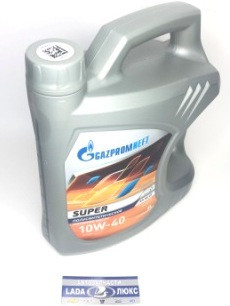 GAZPROMNEFT 2389901318 Масло моторное Gazpromneft Super 10W40 полусинтетическое 4 л