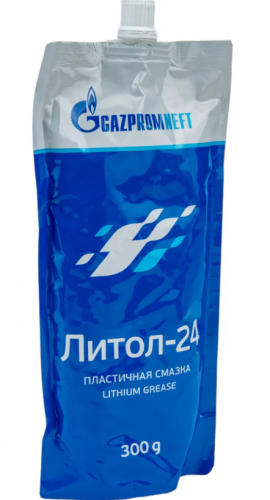 GAZPROMNEFT 2389907073 GAZPROMNEFT Смазка Литол в тубе DouPack 0.3kg