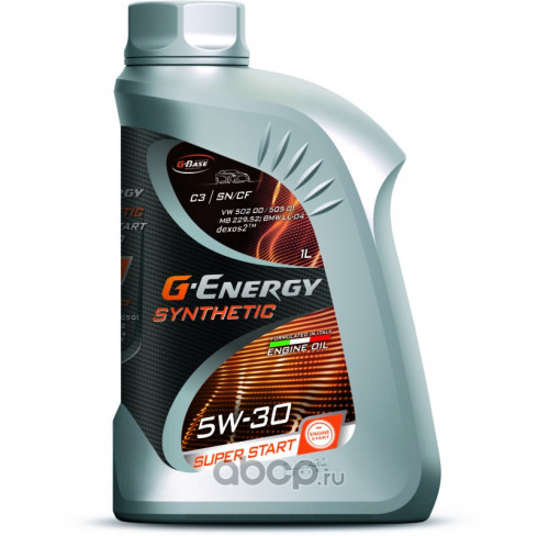 G-Energy 253142399 Масло моторное синтетическое G-ENERGY Synth Super Start 5W30 1L
