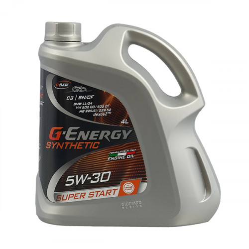G-Energy 253142400 Масло моторное синтетическое G-ENERGY Synth Super Start 5W30 4L