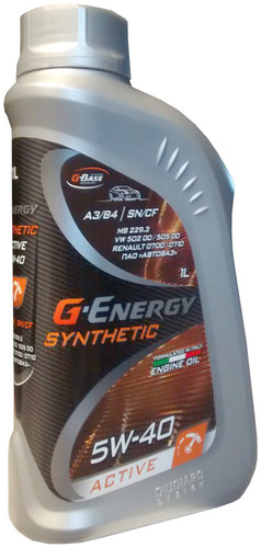 G-Energy 253142409 Масло моторное Synthetic Active 5W-40 1 л
