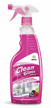 GRASS 125241 GRASS CLEAN GLASS Блеск стекол и зеркал (Лесные ягоды) (0,6L) 