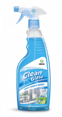 GRASS 125247 GRASS CLEAN GLASS Блеск стекол и зеркал (Голубая лагуна) (0,6L) 