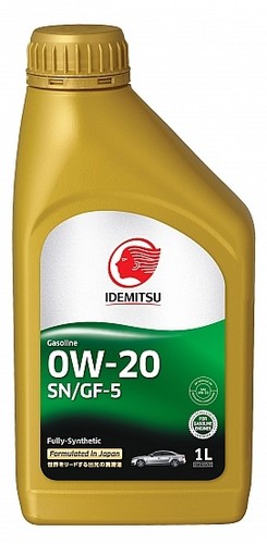 Idemitsu 30011325-724 Масло моторное синтетическое Gasoline F-S SN/GF-5 0W-20 1L