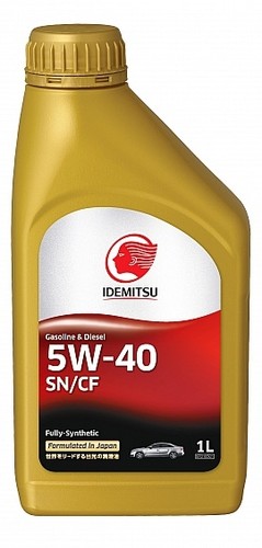Idemitsu 30015048-724 Масло моторное синтетическое Gasoline & Diesel F-S 5W-40 1L