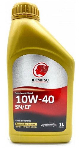 Idemitsu 30015049-724 Масло моторное полусинтетическое Gasoline & Diesel Semi-Synthetic 10W-40 1L