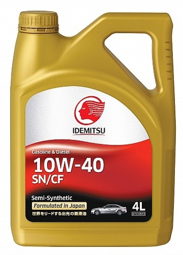 Idemitsu 30015049-746 Масло моторное полусинтетическое Gasoline & Diesel Semi-Synthetic 10W-40 4L