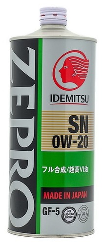 Idemitsu 3583-001 Масло моторное ZEPRO ECO MEDALIST 0W20 1L
