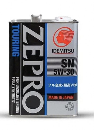 Idemitsu 4251004 IDEMITSU ZEPRO TOURING 5W30 FS SN Масло моторное синт. (железоЯпония) (4L)