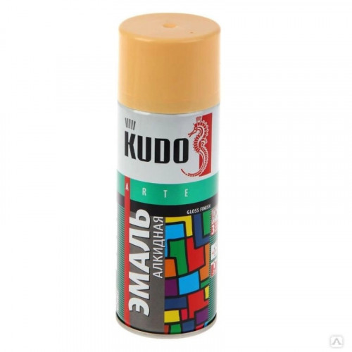 KUDO KU-4014 Краска-спрей бежевая 