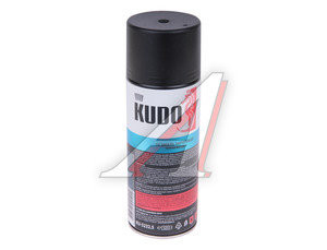 KUDO KU-5232 Краска-спрей черная  матовая универ.