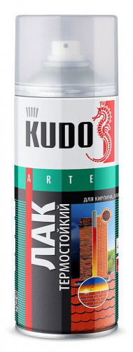 KUDO KU-9006 Лак термостойкий для кирпича, камня, бетона 520 мл.