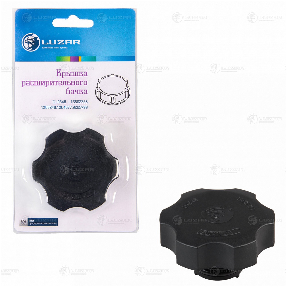 Luzar LL0548 Крышка (пробка) расш. бачка для а/м Chevrolet Cruze (09-)/Opel Astra J (10-) 