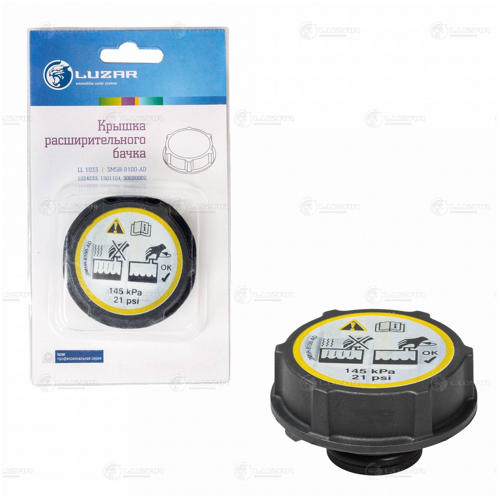 Luzar LL 1033 Крышка (пробка) расш. бачка для а/м Ford Focus II (05-)/Mazda 3 (03-) 