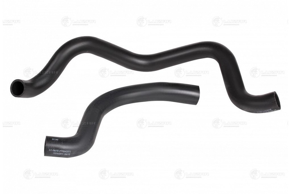 Luzar LPK 0190 Кмпл патрубков охл. для ам Лада 2190 ГрантаDatsun on-Do (EPDM, 2шт.) 