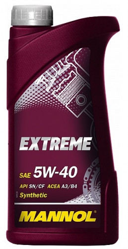 MANNOL 1020 Масло моторное синтетическое EXTREME SAE 5W40 1L  (7915)