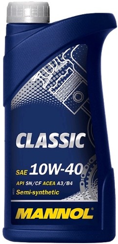 MANNOL 1100 Масло моторное полусинтетическое CLASSIC 10W40 1L