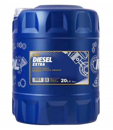 MANNOL 1186 MANNOL DIESEL EXTRA D HP 10W40 Масло моторное (20л)