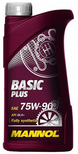 MANNOL 1321 Масло трансмиссионное синтетическое Basik Plus 75w90 1L  GL-4+  (8108)