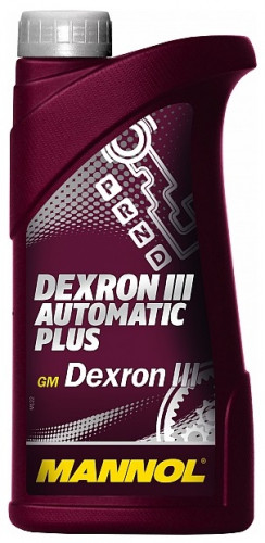 MANNOL 1335 Масло трансмиссионное Automatic Plus Dexron III 1L (8206)