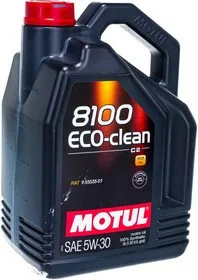MOTUL 101545 Масло моторное 8100 ECO-CLEAN SAE 5W30 (5L)