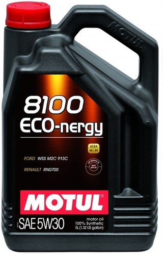 MOTUL 111686 Масло моторное Motul 8100 ECO-NERGY 5W30 5л