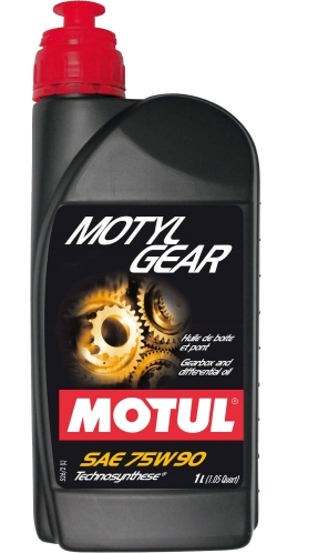 MOTUL 113523 MOTUL MOTYLGEAR 75W90 GL4GL5 Масло трансмиссионное 1л