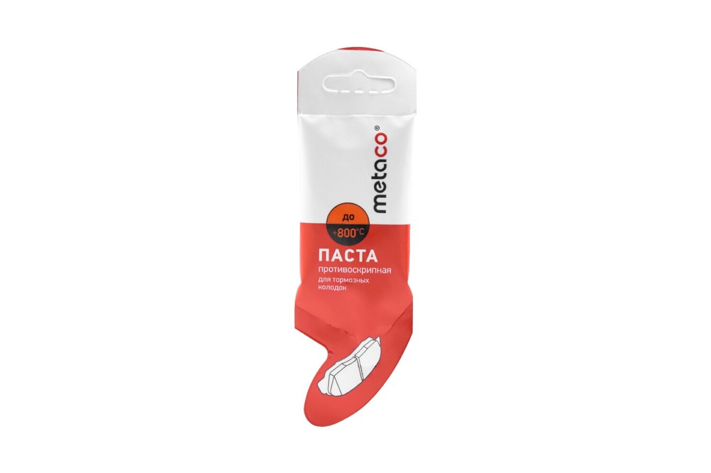 Metaco 10000-002 Паста противоскрипная METACO. ПРОТИВОСКРИПНАЯ ПАСТА Стик-пакет 5 гр. Не рекомендуется применять для смазки направляющих и поршней. До +800°С