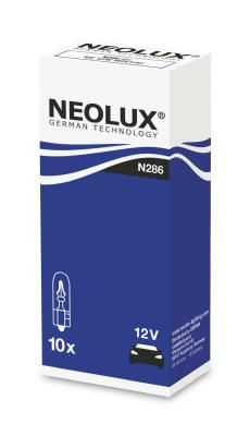 NEOLUX N286 Лампа доп. освещ. STANDART 12V W2X4.6d (картон) (мин. 10 шт.)