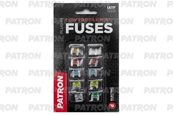 PATRON PFS005 Комплект предохранителей LOW PROFILE MINI