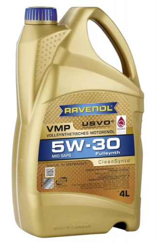 RAVENOL 1111122-004 Моторное масло VMP SAE 5W30 4л. (синтетика)