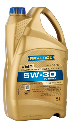 RAVENOL 1111122005 Масло моторное VMP III 5W-30 C3 (BMW LL-04) 5л