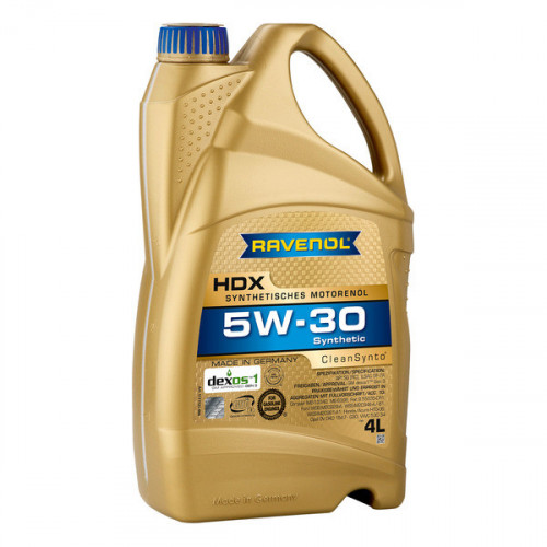 RAVENOL 1111125-004 Масло моторное HDX SAE 5W-30 4л