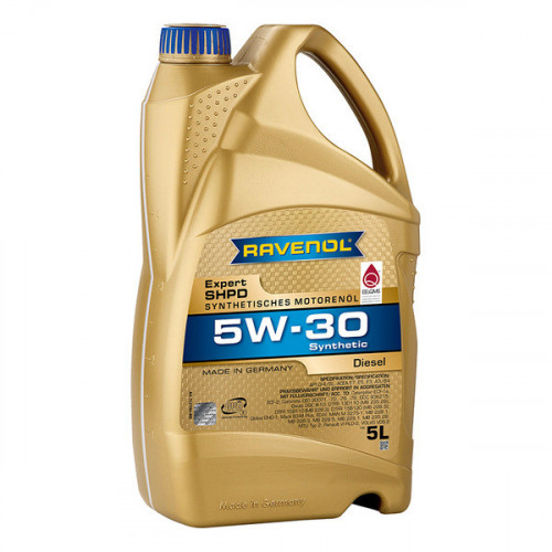 RAVENOL 1121104-005 Масло моторное Expert SHPD 5W-30 5л (синтетика)