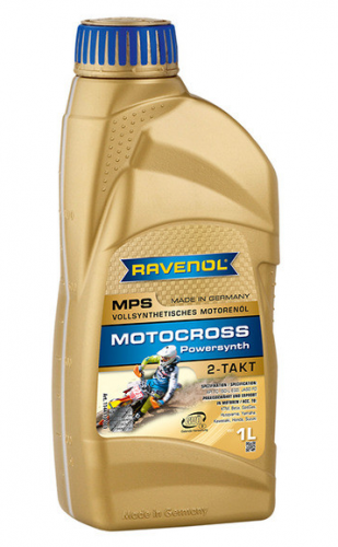 RAVENOL 1144110-001 Масло Motocross Powersynth 2T  1л new