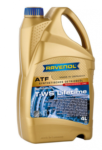 RAVENOL 1211106004 Трансмиссионное масло ATF T-WS Lifetime 4л