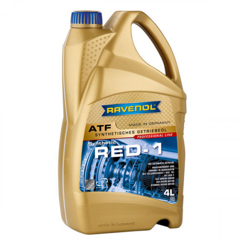 RAVENOL 1211117-004 Синтетическое масло АКПП ATF RED-1 4л.