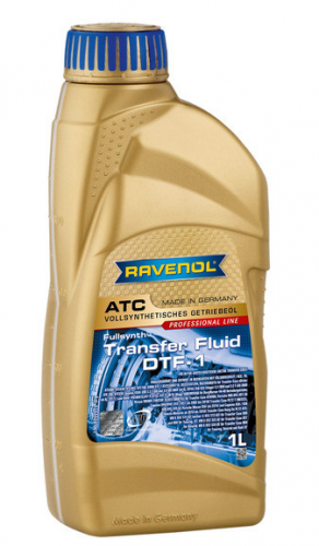 RAVENOL 1211128-001 Трансмиссионное масло ATF Transfer Fluid DTF-1 (TF-0870) 1л. (синтетика+ПАО)