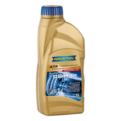 RAVENOL 1211133-001 Трансмиссионное масло ATF DSIH 6 1л. (синтетика)