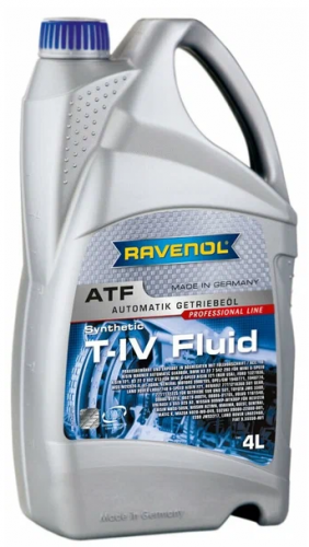 RAVENOL 1212102004 Трансмиссионное масло ATF T-IV Fluid 4л