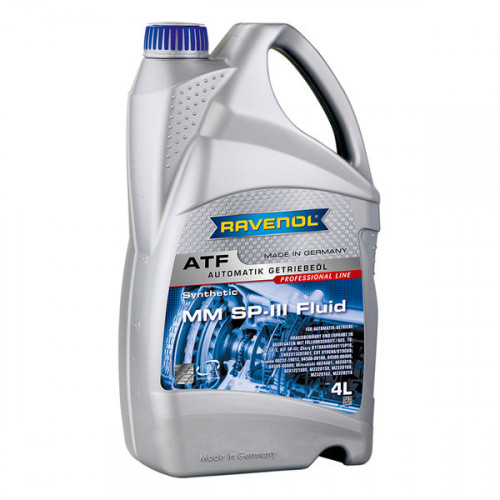 RAVENOL 1212103-004 Масло трансмиссионное ATF MM SP-III Fluid  4л.