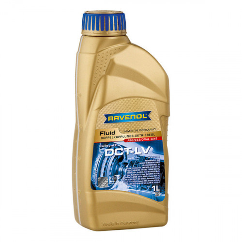 RAVENOL 1212107-001 Масло трансмиссионное АКПП  DCT-LV Fluid 1л (синтетикаПАО)