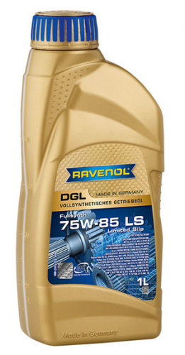 RAVENOL 1221107-001 Трансмиссионное масло DGL 75W85 LS 1л. (синтетика)