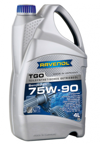 RAVENOL 1222105004 Трансмиссионное масло TGO 75W90 Gl-5 4л