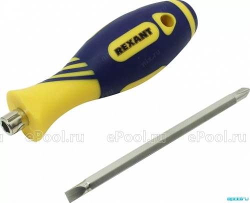 REXANT 12-4741 Отвертка комбинир.PH2,SL 6x100 мм. 