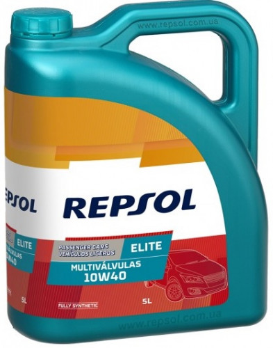 Repsol 6062R Масло моторное ELITE MULTIVALVULAS 10W40 API SNCF 4 л.