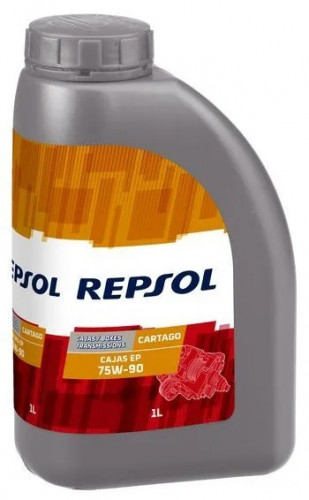 Repsol 6289R Масло трансмиссионное CARTAGO CAJAS EP 75W90 API GL-4 1л.